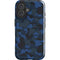 Blue Street Camo iPhone 16 Impact Case